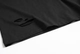 Cool Gothic Letter Sleeveless Crewneck T-Shirt