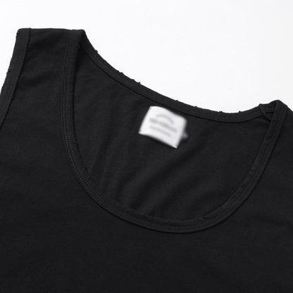 Rough Casual Summer Sleeveless T-Shirt