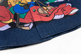 Cartoon Printed Short Sleeved Boys Shirt