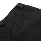 Solid Color Wide Leg Machete Pants