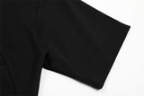 Embroidered American Style Loose Fit T-Shirt