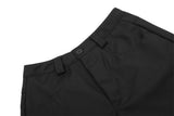 Solid Color Wide Leg Machete Pants