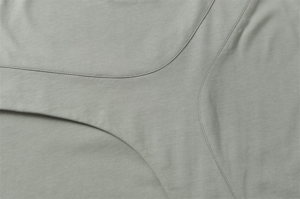 Crewneck Short-Sleeved Cotton T-Shirt