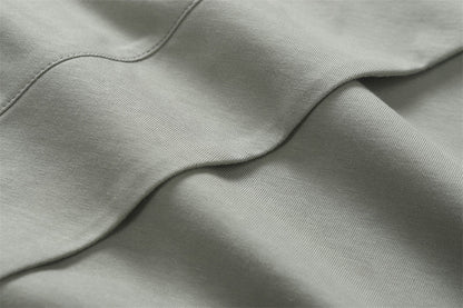 Crewneck Short-Sleeved Cotton T-Shirt