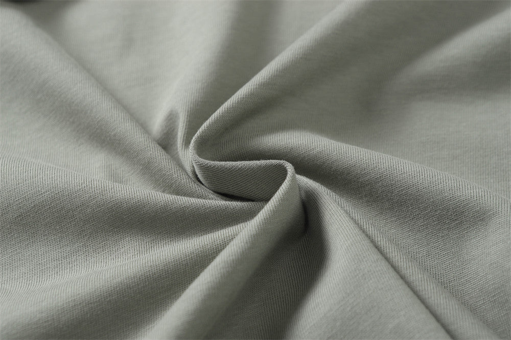 Crewneck Short-Sleeved Cotton T-Shirt