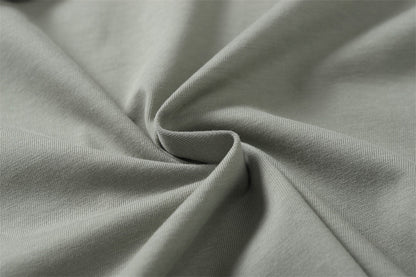 Crewneck Short-Sleeved Cotton T-Shirt