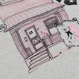 Cool Cartoon Print Short Sleeve T-Shirt