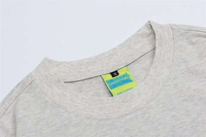 Cool Cartoon Print Short Sleeve T-Shirt