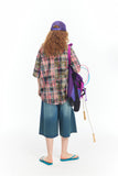 Retro American Plaid Summer Shirt
