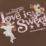 American Style Angel Letter Print T-Shirt