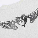 Stylish Portrait Print Summer T-Shirt