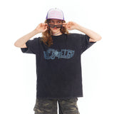 Vintage Dragon Print Short-Sleeve T-Shirt