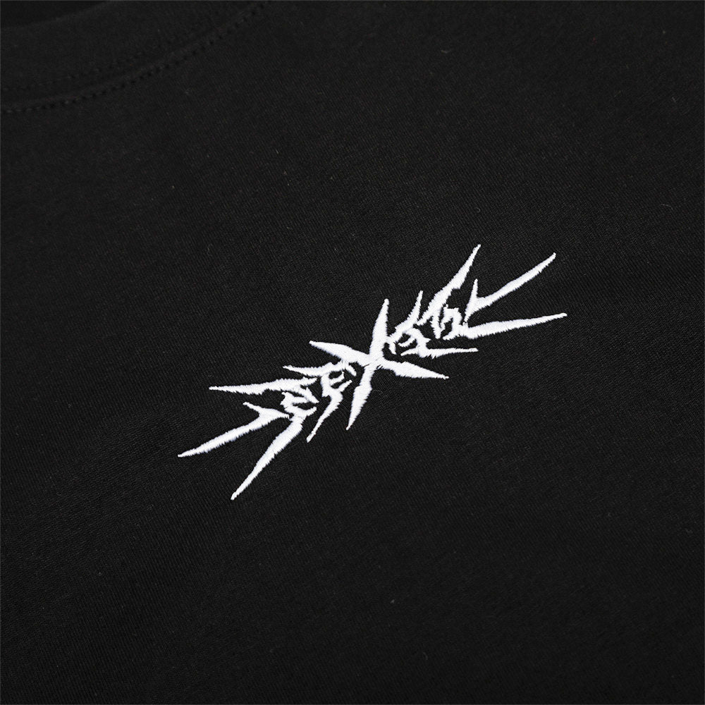 Casual Round Neck Stitched T-Shirt