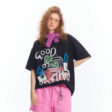 American Graffiti Print T-Shirt