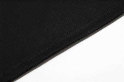 Casual Round Neck Stitched T-Shirt