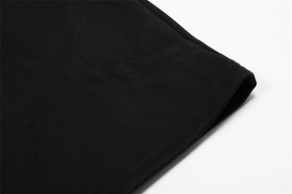 Casual Round Neck Stitched T-Shirt