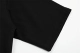 Casual Round Neck Stitched T-Shirt