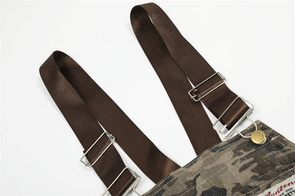 Trendy American Retro Camouflage Pants