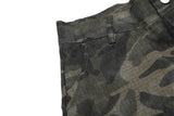 Retro Camouflage Machete Casual Pants