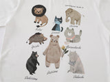 Vibrant Animal Print Summer Crewneck T-Shirt