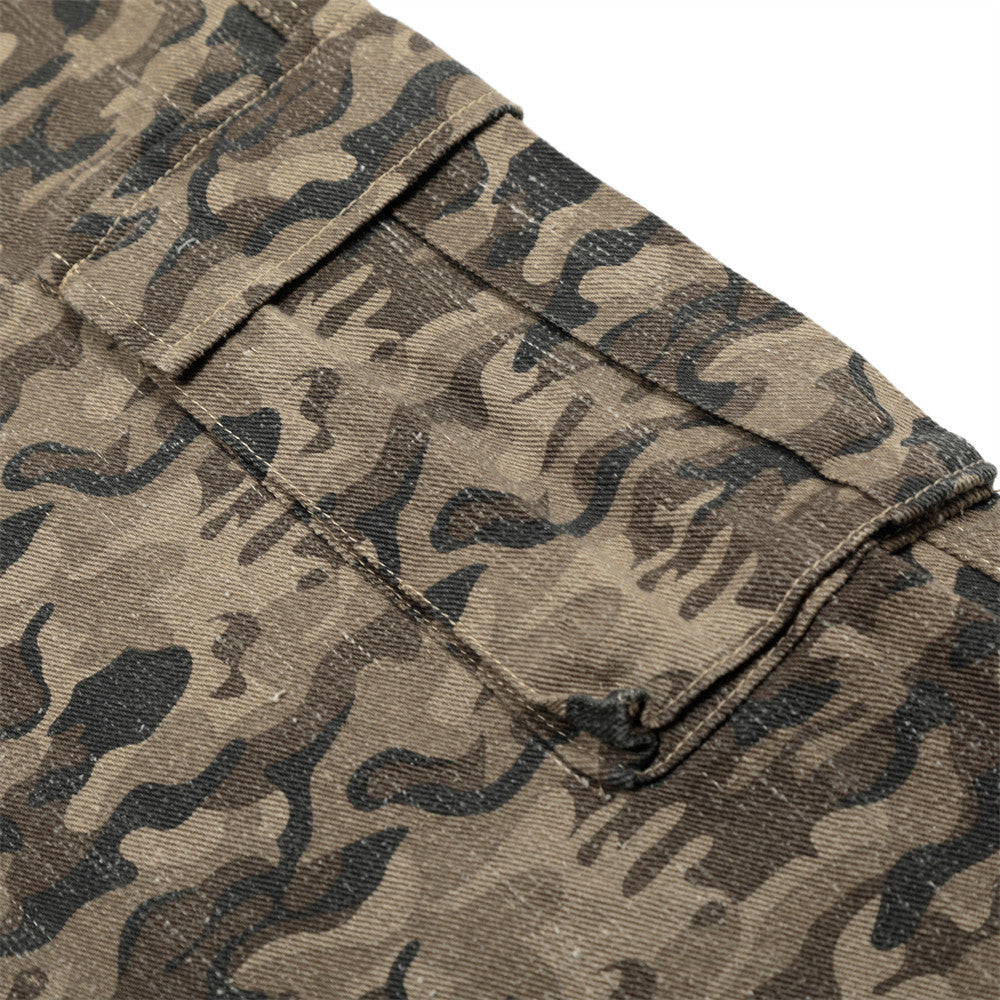 Trendy American Retro Camouflage Pants