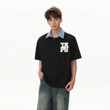Trendy Summer Polo Personalized Mens T-Shirt