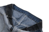 Bold Gradient Tie Dye Pleated Jeans