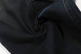 Bold Gradient Tie Dye Pleated Jeans