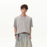 Solid Color Casual Mens Summer T-Shirt