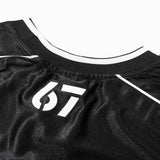 Contrast Color Stitched American Sports T-Shirt