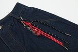 American Style Wide Leg Denim Pants
