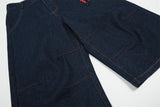 American Style Wide Leg Denim Pants