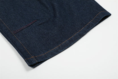 American Style Wide Leg Denim Pants