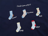 American Style Loose Fit Crewneck T-Shirt