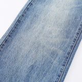 Loose Fit White Wide Leg Jeans