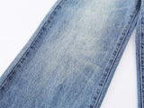 Loose Fit White Wide Leg Jeans