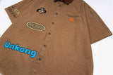 Mickey Mouse Washed Denim Summer Shirt