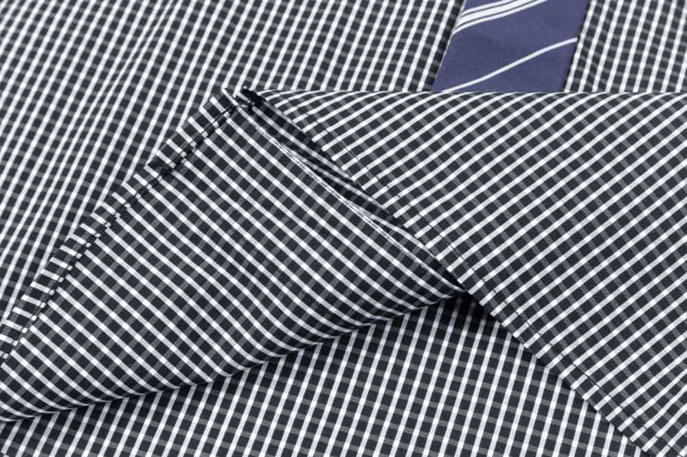 Stylish Plaid Color Block Shirt