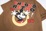 Mickey Mouse Washed Denim Summer Shirt