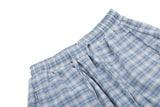 Trendy Plaid Loose Wide Leg Pants