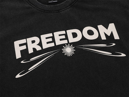 Freedom Print Short Sleeve T-Shirt