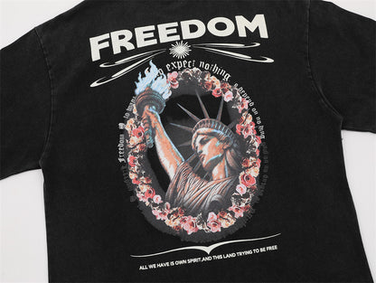 Freedom Print Short Sleeve T-Shirt