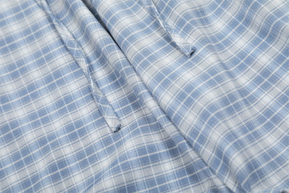 Trendy Plaid Loose Wide Leg Pants