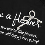 Trendy Loose Fit V-Neck T-Shirt