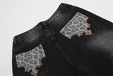 Trendy Baggy Style Decorative Loose Jeans