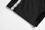 Trendy Loose Fit V-Neck T-Shirt