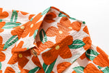 Trendy Hawaiian Floral Print Short-Sleeve Shirt