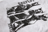 Vintage Doberman Print Casual T-Shirt