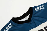 Breathable Colorblock Mesh V-Neck T-Shirt