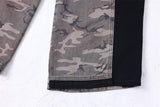 Ripped Camouflage Workwear Trousers with Pants